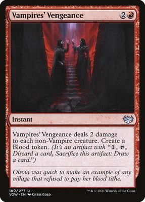 MTG Magic the Gathering Vampires' Vengeance (180/596) Innistrad Crimson Vow LP