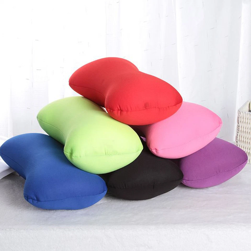 Декоративный шеи рулон микрогранулы подушка мягкий кровать диван путешествий новый - Изображение 4 из 4