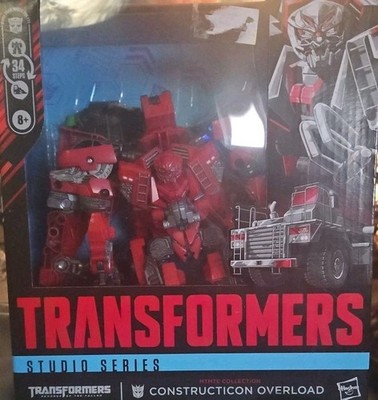 Transformers Studio Series ROTF MTMTE Constructicon Overload Action Figure