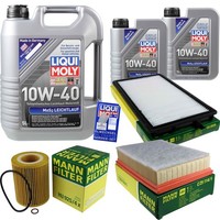 Mann Inspektionspaket 7L Liqui Moly 10W-40 FüR BMW 3Er Cabriolet E36 320I 328I