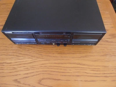 Kenwood - Doppelkassettendeck - KX-W 2030, teildefekt -guter Zustand - Bild 1 von 3