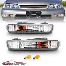 For 1994 1995 Honda Accord Lxdxexex-r 245dr Euro Signal Bumper Lights Lamps