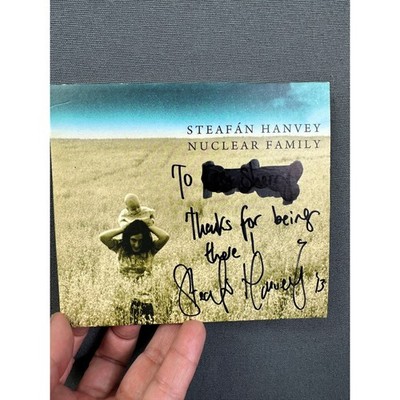 Steafan Hanvey Nuclear Family CD Signed Autographed 2013Folk Rock Liam O Maonlai