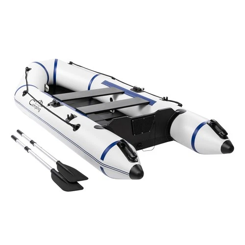 10FT Inflatable Boat 4 Person Fishing Boats Dinghy Boat Kayak Raft w/ Carry Bag