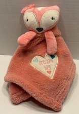Baby Gear Plush Pink Fox Lovey Security Blanket Fleece Dream Big 2018