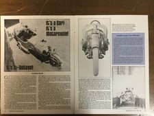 Misc 7576 Article It's a Car! It's a Motorcycle! It's a Autogo! 4 page SUPER