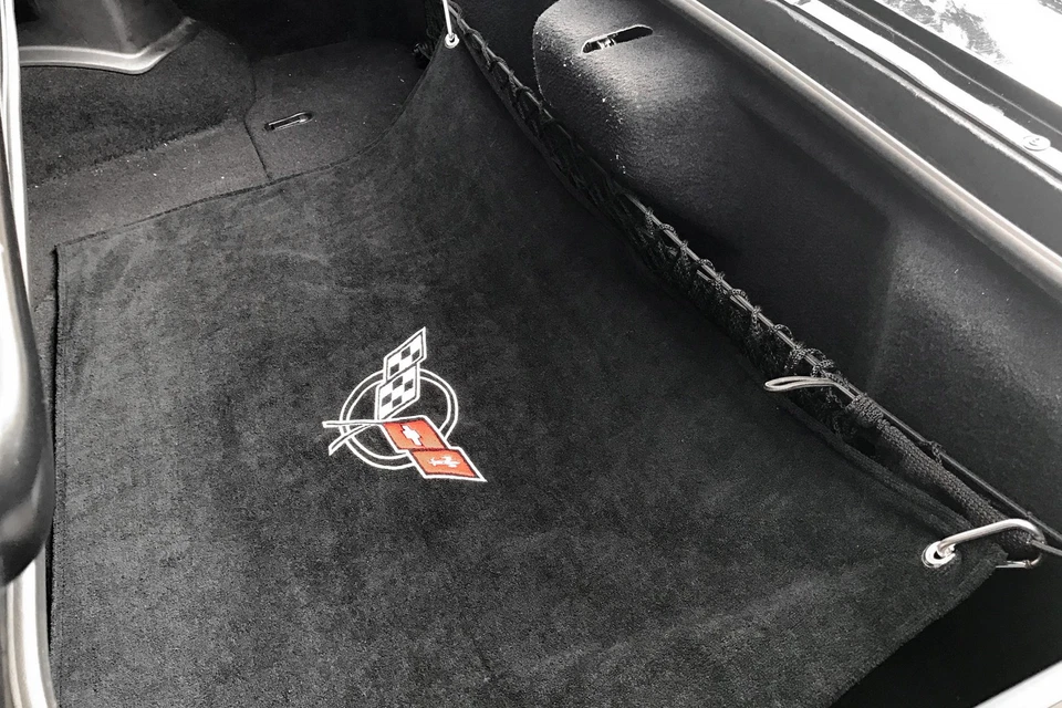 For Chevy Corvette 1997-2004 Seat Armour Black Trunk Towel Protector - Imagem 2 de 2