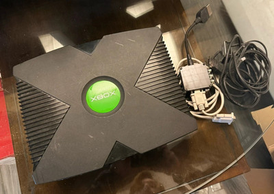 Microsoft Original Xbox Console  - 128MB RAM - Recapped 3TB Hard Drive