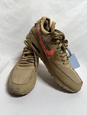 Nike Air Max 90 x OFF-WHITE Desert Ore 2019 - Size 11.5