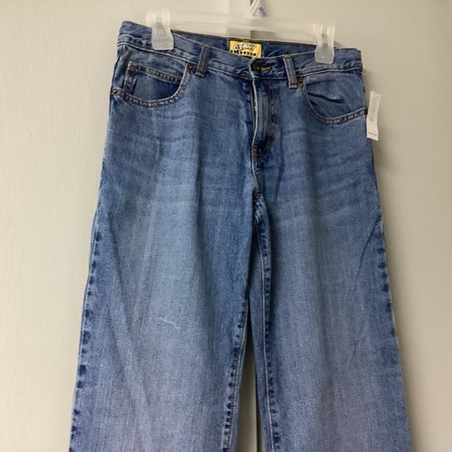 Vintage Old Navy Youth Size 18 Pants Stretch Teen Wide Straight Adjustable New - Picture 10 of 23