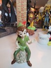 Vintage Disney Peter Pan Ceramic Hand-Painted Figure Figurine Japan