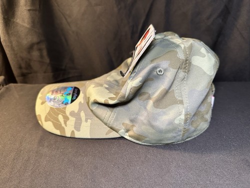 Ponyflo Hats - Lightweight Green Camo Adjustable Cap Designed for Ponytails NEW - Picture 12 of 16