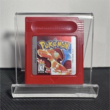 Nintendo Pokémon Red Version Game Boy Cartridge with Charizard