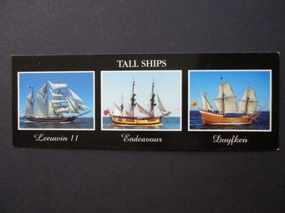 LESEZEICHEN Australien Großschiffe Leeuwin II Endeavour Duyfken Australian