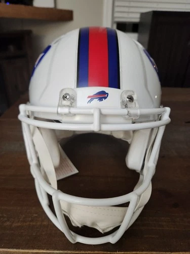 Josh Allen, Buffalo Bills Autographed, Riddell Speed Authentic Full-Size Helmet