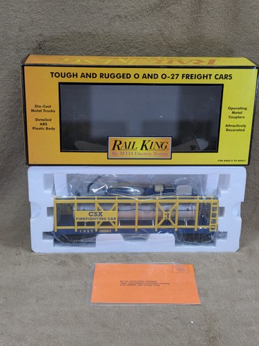 Coche de lucha contra incendios MTH 30-79040 CSX calibre O riel rey | Zustand: New