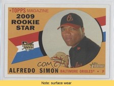2009 Topps Heritage Rookie Stars Alfredo Simon #126 READ 4w8