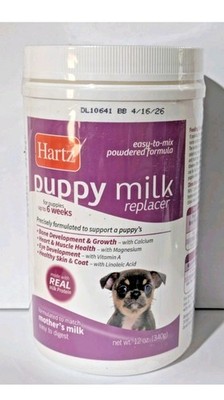  Hartz Puppy Milk Replacer Powder Formula 12 oz | Expires: 04/2026