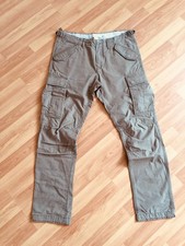 H&M Cargo Hose W33 Beige Cargo pants army military M65  alpha industries