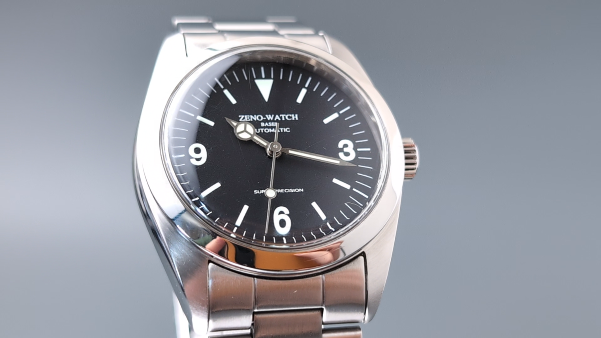 ZENO WATCH BASEL ZN-001 Explorer Black Dial Men's Watch