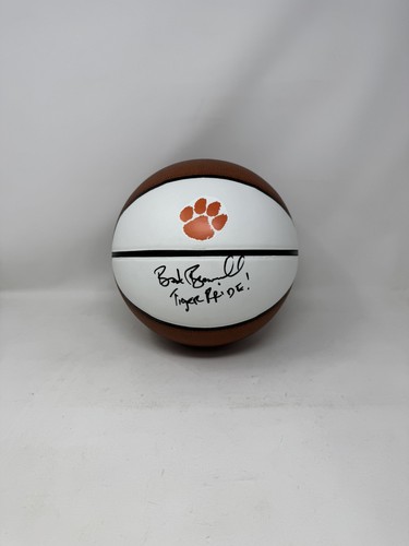 BRAD BROWNELL SIGNED AUTOGRAPH BASKETBALL CLEMSON TIGERS FULL SIZE RARE - Picture 2 of 3
