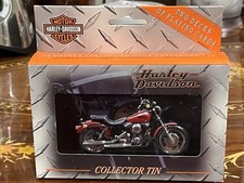 1999 Harley Davidson 2 Decks Playing Card Numbered Limited Edition Collector Tin