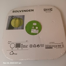Ikea Solvinden 30 cm verde da appendere lanterna solare globo 402.971.84