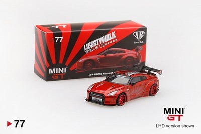 Mini GT 1:64 GT NissanGT-R35 LIBERTYWALK LB Works MGT00077 Candy