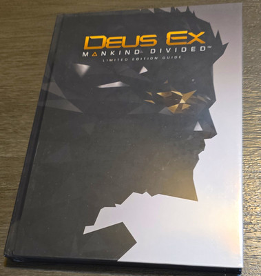 Prima Games Deus Ex: Mankind Divided Limited Edition Strategy Guide Adam Jensen