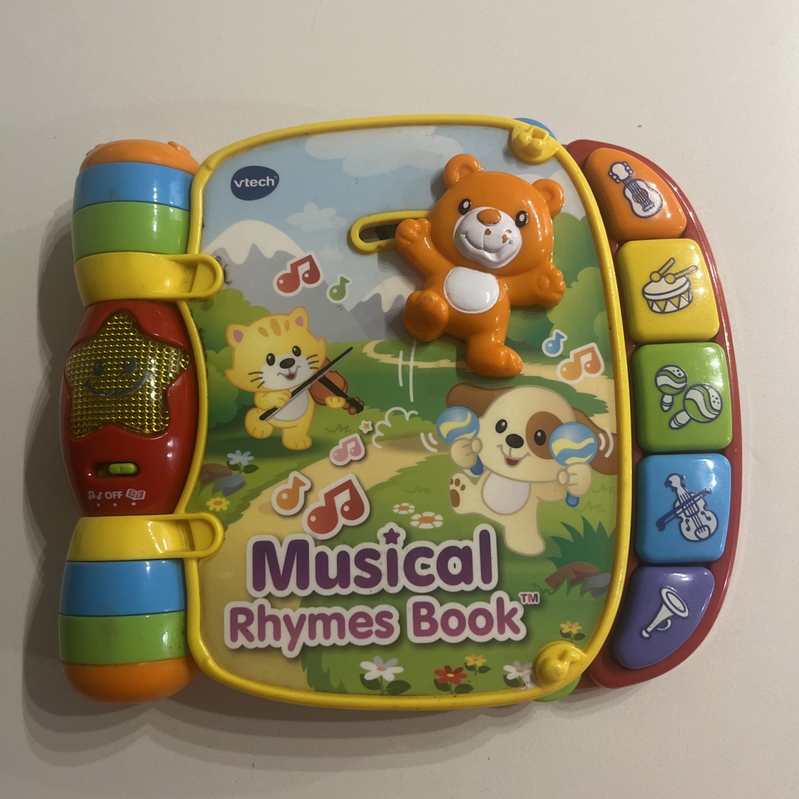 Vtech Light Up Rhyme and Discover Story Book for Early Learning