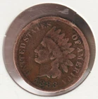 US Rare Old West 1883 Indian Head Penny Coin American Collection Shield Cent USA
