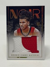 2021-22 PANINI NOIR-ROOKIE JUMBO MATERIAL JALEN GREEN RGM-JGR 02/10