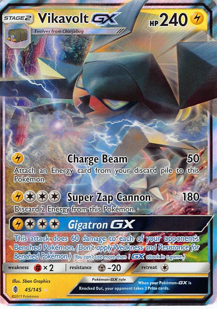 Vikavolt GX 45/145 SM - Guardians Rising Holofoil