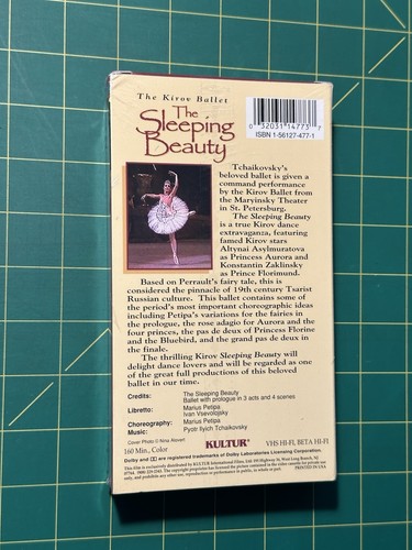 The Kirov Ballet The Sleeping Beauty (VHS) - Picture 3 of 5