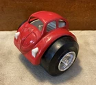 Vintage Tonka? Pressed Steel 2-Wheel VW Volkswagen Beetle Bug “Wheelie” Toy Car