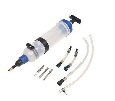 Pompa A Siringa Manuale 200ML Per Olio E Liquidi - Trasparente, Per Auto E Manutenzione - Foto 5