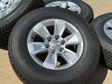 17" GMC Sierra Yukon OEM wheels rims tires Chevy Tahoe Silverado Tires 255/70/17