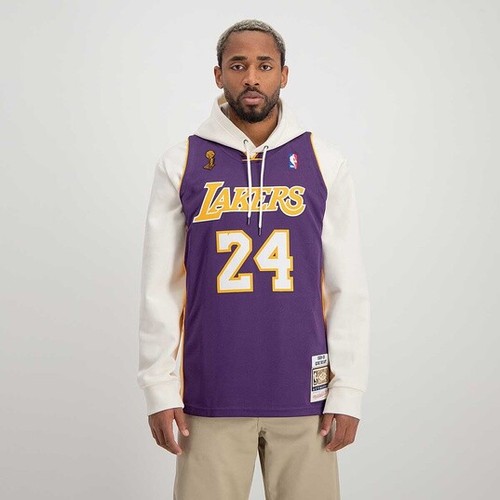 MITCHELL & NESS LA Lakers 2009 Kobe Bryant PURPLE FINALS PATCH AUTHENTIC JERSEY - Picture 2 of 24