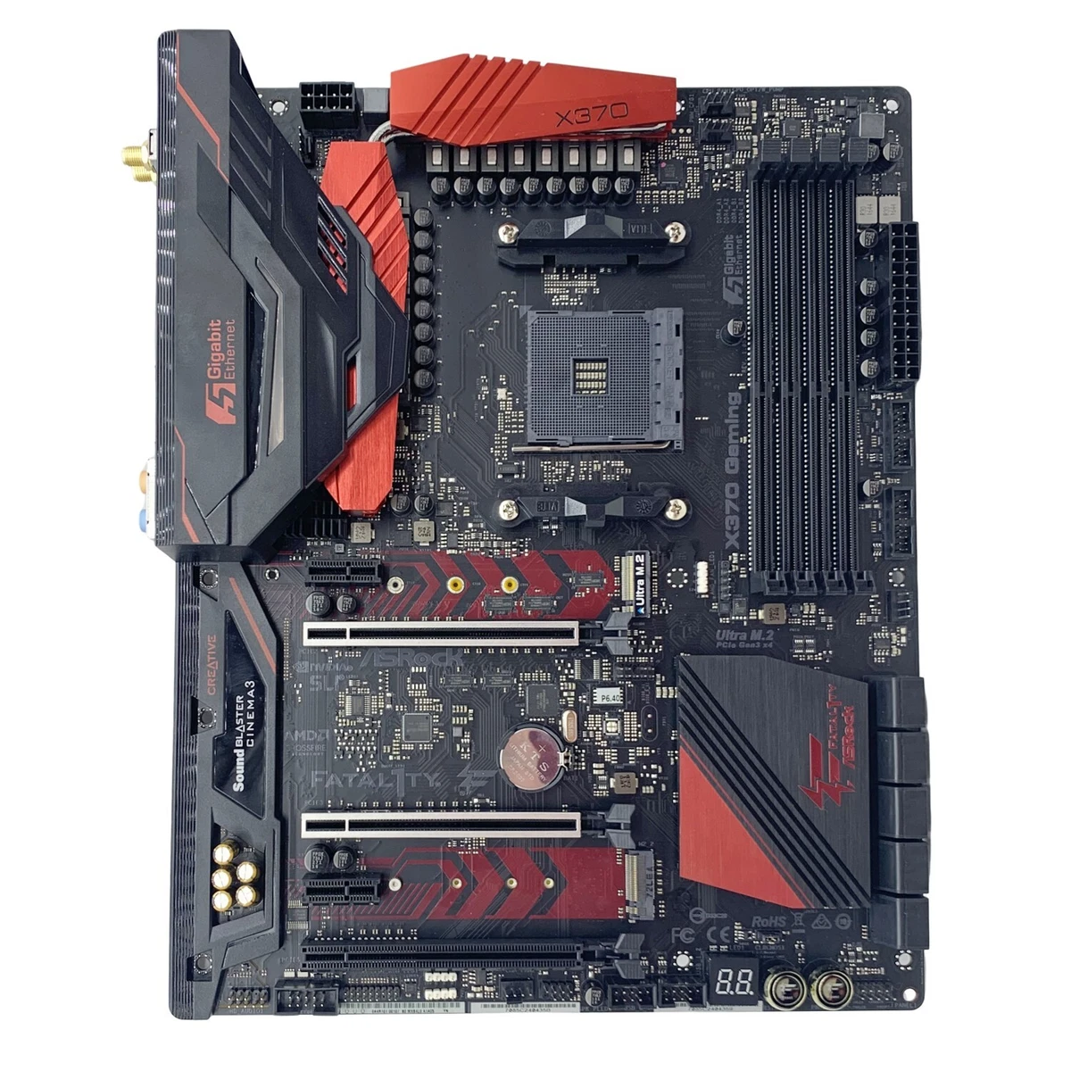 ASRock Fatal1ty X370 Professional Gaming Motherboard AMD X370 AM4