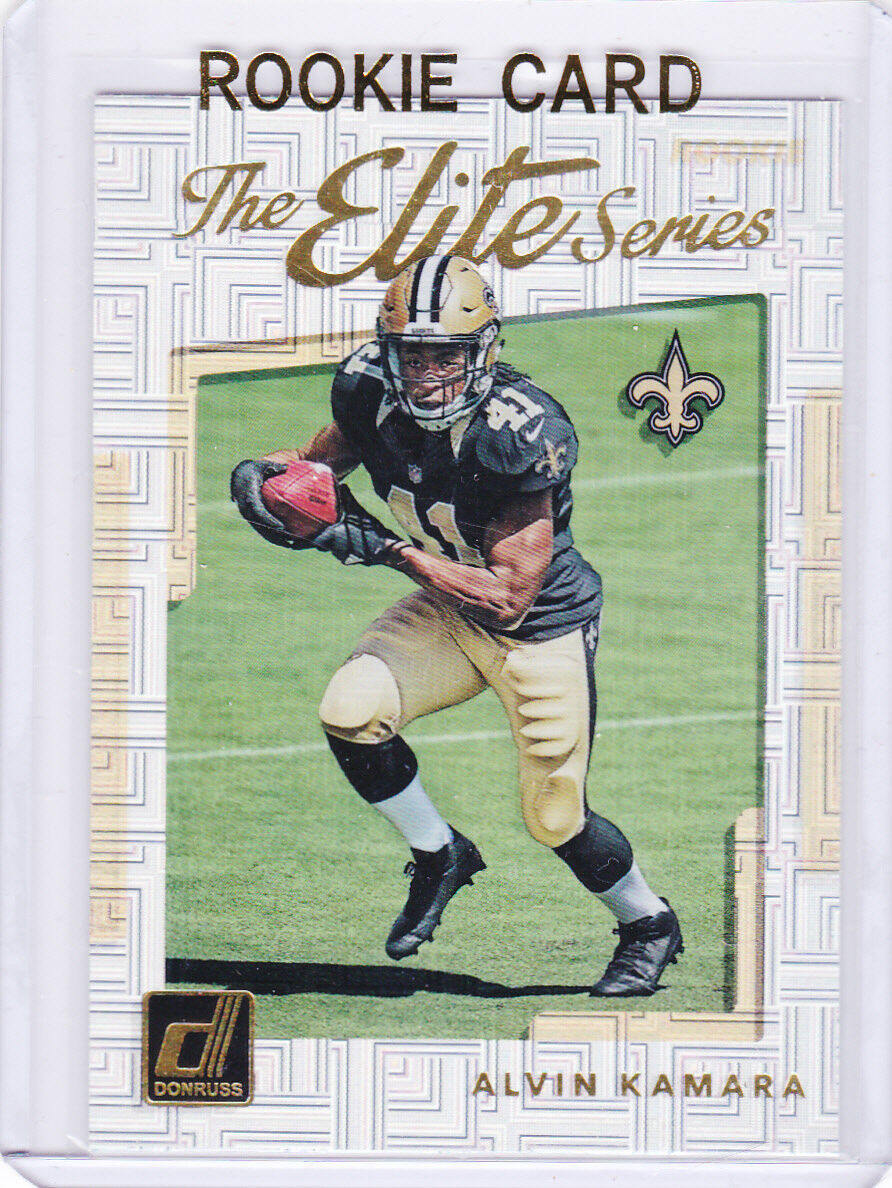 ALVIN KAMARA The Elite Series ROOKIE CARD New Orleans Saints