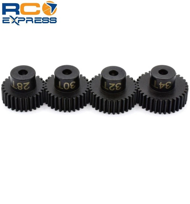 Hot Racing Traxxas Electric Rustler Stampede 48p Pinion Gear Set SSXS8024 - Image 4 of 4