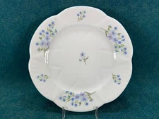 Shelley Blue Rock Dainty Shape 8" Diameter Salad Plate(s)