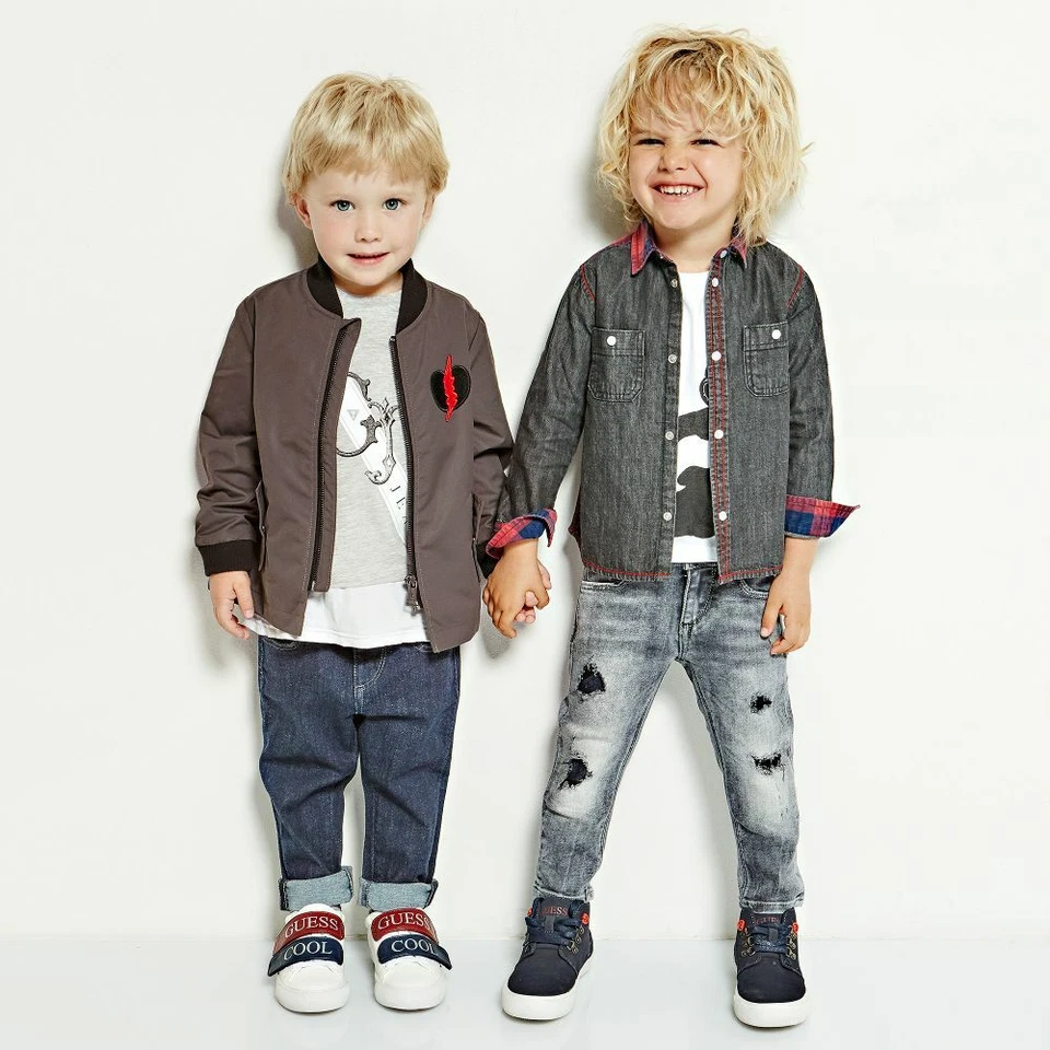 NWT GUESS Kids BOYS HEARTBREAKER COAT/ JACKET SZ US 4  Foto 4 de 4