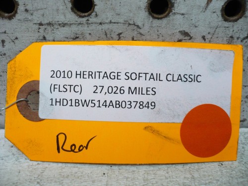 HARLEY-DAVIDSON 2010 HERITAGE SOFTAIL CLASSIC FLSTC REAR AXLE BOLT WITH SPACERS - Picture 5 of 5