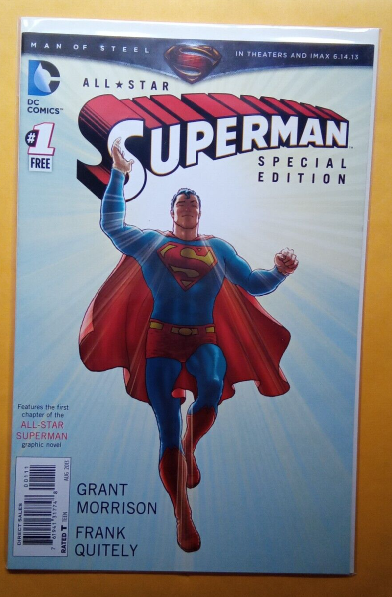 DC Comics ALL STAR SUPERMAN #1 Special Edition Item 1 Mint Un Read