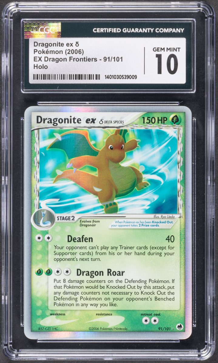 ポケモンカードゲーム GEM MINT 10 DRAGONITE V POKEMON GO PR Pokemon GO DRAGONITE V CGC 10 Pristine 078/071 Secret Rare