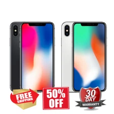 Apple iPhone X 256GB✅ 64GB✅ Unlocked SmartPhone Verizon T-Mobile