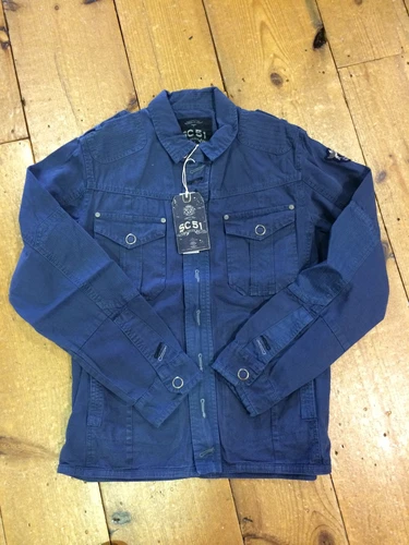 Sonneti SC51 Cotton Canvas Jacket/Blue - Small - product listing photo
