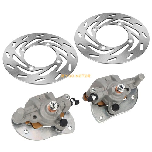 Caltric Front Right Brake Caliper With Disc Rotor – Compatible With Yamaha Kodiak 700, Grizzly 700 ATVs (2016-2024) - View #6