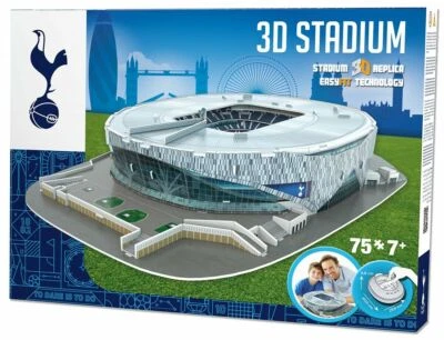 NANOSTAD Tottenham Hotspur Stadium 3D Puzzle 406 mm x 296 mm x 68 mm (pl) offiziell lizenziert